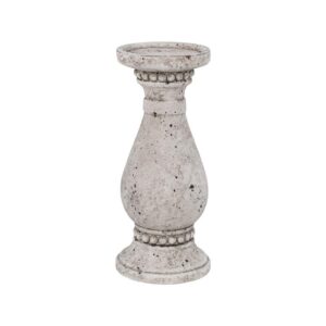 ΚΕΡΑΜΙΚΟ ΚΗΡΟΠΗΓΙΟ Fylliana FL18121 ΓΚΡΙ ΧΡΩΜΑ 11x11x27εκ