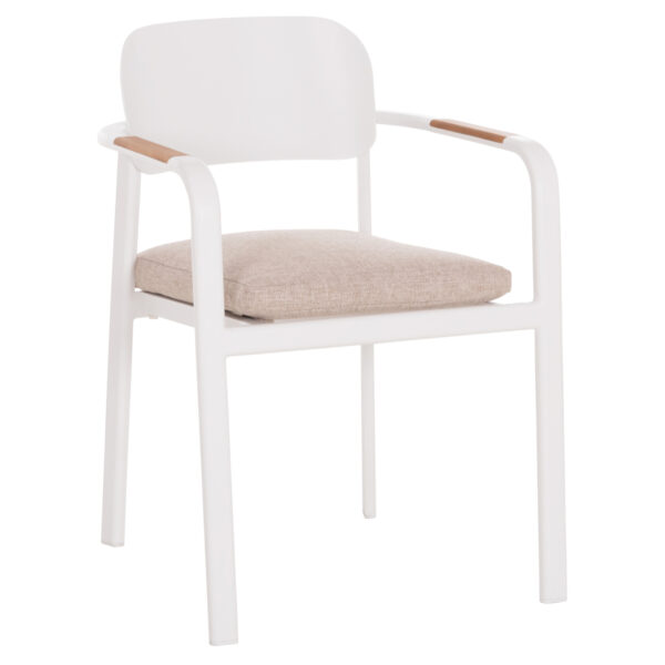 polythrona-trapezarias-fb9641402-leyko-a-7.jpg ΠΟΛΥΘΡΟΝΑ ΤΡΑΠΕΖΑΡΙΑΣ ELARA HM6414.02 ΛΕΥΚΟ ΑΛΟΥΜΙΝΙΟ-ΜΠΕΖ OLEFIN--TEAK 56x62x78Υεκ