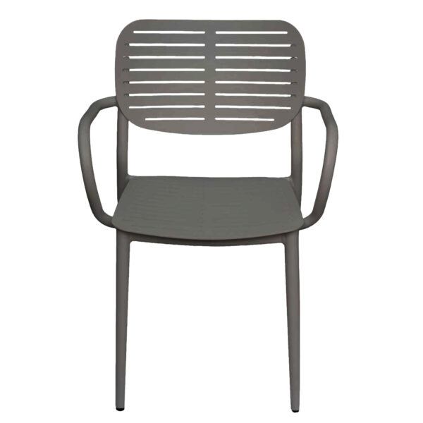 ΠΟΛΥΘΡΟΝΑ ΤΡΑΠΕΖΑΡΙΑΣ HILLIARD HM6644.01 ΑΛΟΥΜΙΝΙΟ ΣΕ ΓΚΡΙ 56x58x80Υεκ