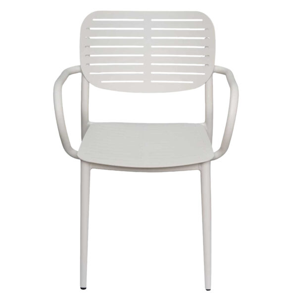 ΠΟΛΥΘΡΟΝΑ ΤΡΑΠΕΖΑΡΙΑΣ HILLIARD HM6644.02 ΑΛΟΥΜΙΝΙΟ ΣΕ ΛΕΥΚΟ 56x58x80Υεκ