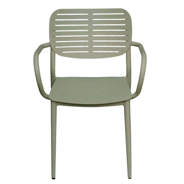 ΠΟΛΥΘΡΟΝΑ ΤΡΑΠΕΖΑΡΙΑΣ HILLIARD HM6644.07 ΑΛΟΥΜΙΝΙΟ ΣΕ OLIVE GREEN 56x58x80Υεκ