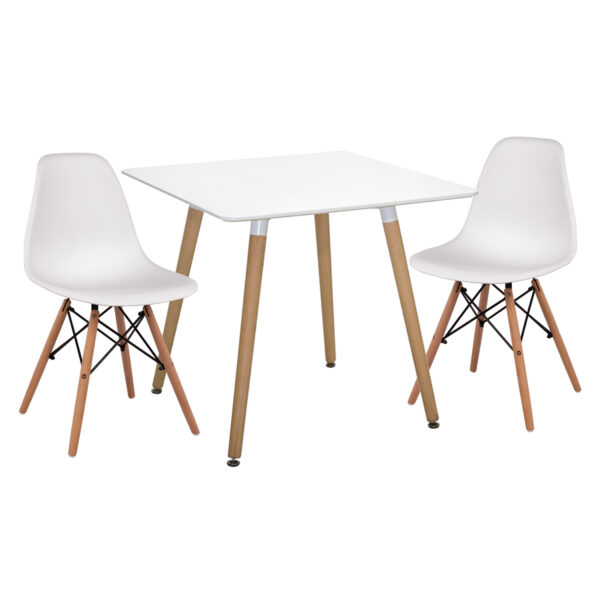 set-trapezarias-3tmch-fb921377-tetragono.jpg ΣΕΤ ΤΡΑΠΕΖΑΡΙΑΣ 3ΤΜΧ TWIST HM21377 ΤΕΤΡΑΓΩΝΟ ΤΡΑΠΕΖΙ ΛΕΥΚΟ--2 ΚΑΡΕΚΛΕΣ ΛΕΥΚΕΣ