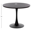 set-trapezarias-3tmch-fb921389-stroggylo-2-4.jpg ΣΕΤ ΤΡΑΠΕΖΑΡΙΑΣ 3ΤΜΧ ROLLO HM21389 ΣΤΡΟΓΓΥΛΟ ΤΡΑΠΕΖΙ--2 ΚΑΡΕΚΛΕΣ ΣΕ ΜΑΥΡΟ