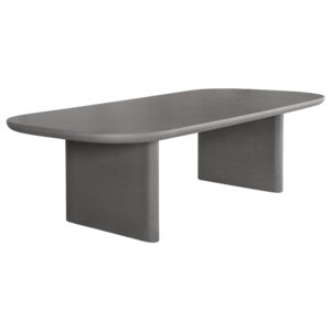 ΤΡΑΠΕΖΙ ΤΡΑΠΕΖΑΡΙΑΣ AZAMI HM6600.01 ΓΚΡΙ FIBER CEMENT 240x100x75Υεκ.