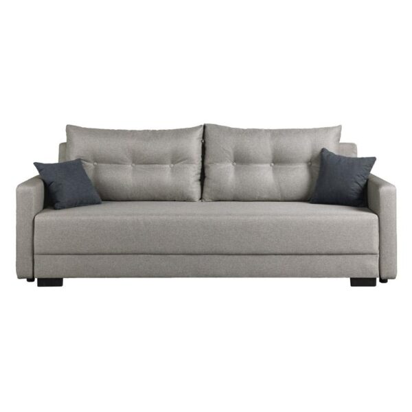 ΚΑΝΑΠΕΣ ΚΡΕΒΑΤΙ ENCO ΜΠΕΖ 220x88x77εκ