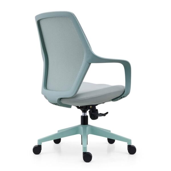 ΚΑΡΕΚΛΑ ΓΡΑΦΕΙΟΥ Fylliana FL921 ΠΡΑΣΙΝΟ ΥΦΑΣΜΑ ΠΡΑΣΙΝΟ ΣΚΕΛΕΤΟ 63x57x92-102εκ