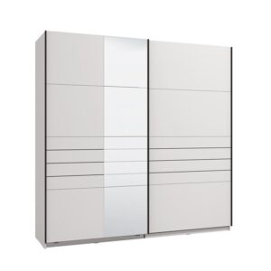 ΝΤΟΥΛΑΠΑ VEYMONT 220 OG h217 ΛΕΥΚΟ ΧΡΩΜΑ 220x61x218εκ