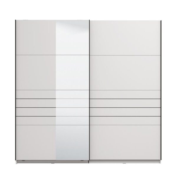 ΝΤΟΥΛΑΠΑ VEYMONT 220 OG h217 ΛΕΥΚΟ ΧΡΩΜΑ 220x61x218εκ