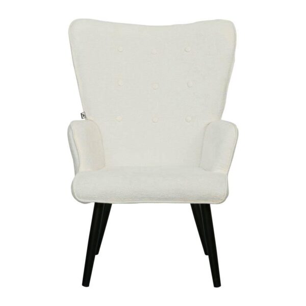 ΠΟΛΥΘΡΟΝΑ Fylliana "Meliora" ΜΕ ΜΕΤΑΛΛΙΚΑ ΠΟΔΙΑ ΚΡΕΜ ΧΡΩΜΑ 67x74x97εκ