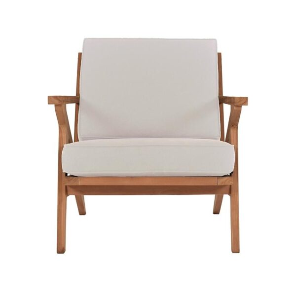 ΠΟΛΥΘΡΟΝΑ ΚΗΠΟΥ ΜΕ ΜΑΞΙΛΑΡΙΑ Fylliana Dahlia ΜΑΣΙΦ ΞΥΛΟ ΤΕΑΚ ΦΥΣΙΚΟ ΧΡΩΜΑ ΜΕ ΚΡΕΜ ΜΑΞΙΛΑΡΙΑ 76x70x82εκ