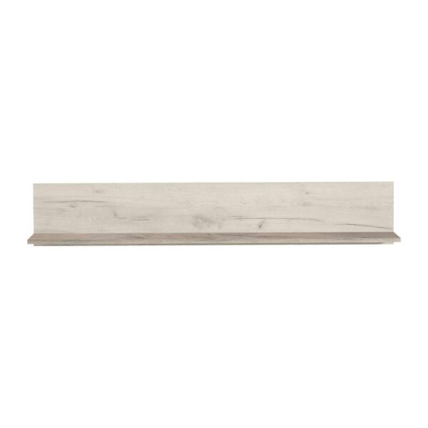 ΡΑΦΙ ΤΟΙΧΟΥ KENT ZP WHITE OAK - GREY OAK 138x19.5x24εκ f.l.d
