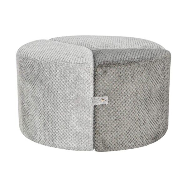 ΣΚΑΜΠΟ PUZZLE Fylliana FL2511 ΓΚΡΙ-ΣΚΟΥΡΟ ΓΚΡΙ ΧΡΩΜΑ 68x68x39εκ