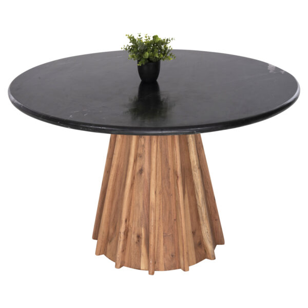 trapezi-trapezarias-stroggylo-fb99687-ma.jpg ΤΡΑΠΕΖΙ ΤΡΑΠΕΖΑΡΙΑΣ ΣΤΡΟΓΓΥΛΟ DRAXX HM9687 ΜΑΣΙΦ ΞΥΛΟ ΑΚΑΚΙΑΣ-ΕΠΙΦΑΝΕΙΑ ΜΑΥΡΟ ΜΑΡΜΑΡΟ Φ120x76Υεκ