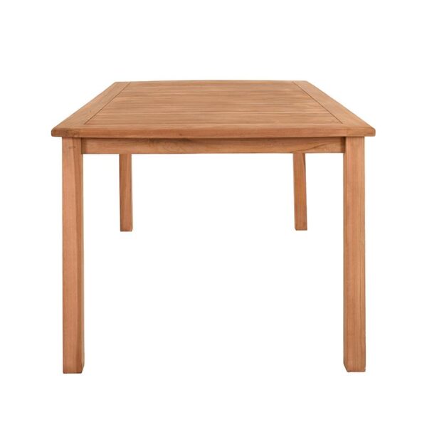 ΞΥΛΙΝΟ ΤΡΑΠΕΖΙ ΚΗΠΟΥ Fylliana Bali ΜΑΣΙΦ ΞΥΛΟ ΤΕΑΚ ΦΥΣΙΚΟ ΧΡΩΜΑ 150x90x75εκ