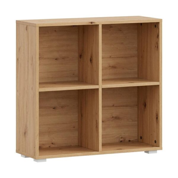 ΒΙΒΛΙΟΘΗΚΗ-ΡΑΦΙΕΡΑ Fylliana Smart 4P ARTISAN ΧΡΩΜΑ 74x25x76εκ