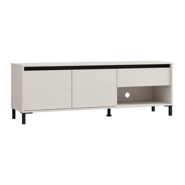 ΕΠΙΠΛΟ ΤΗΛΕΟΡΑΣΗΣ MARRON TV 150 3K1F2V CASHMERE-ΜΑΥΡΟ ΜΑΤ 151x40x52εκ