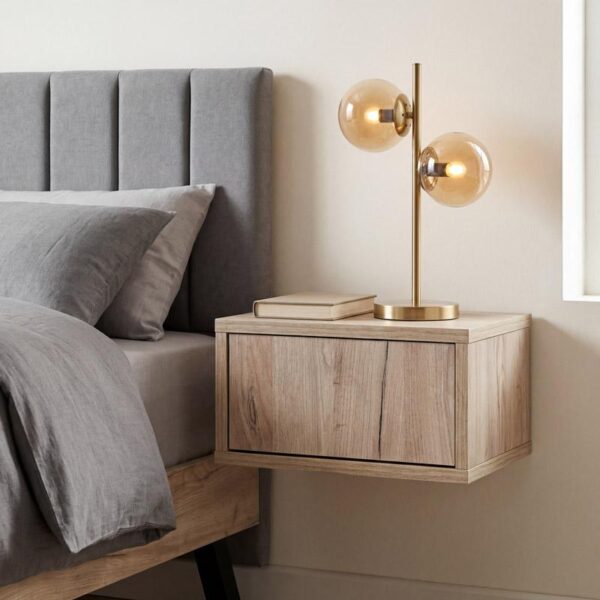 ΕΠΙΤΟΙΧΙΟ ΚΟΜΟΔΙΝΟ Fylliana Arbor GREY OAK ΧΡΩΜΑ 39x34x18εκ