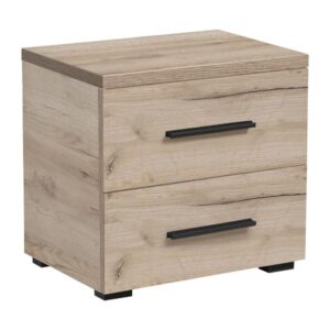 ΚΟΜΟΔΙΝΟ DADO NO2F GREY OAK 44,5x33,5x43εκ