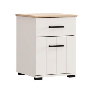 ΚΟΜΟΔΙΝΟ LAMBETH NO1F1V CASHMERE-ARTISAN OAK ΧΡΩΜΑ 41x41x54εκ