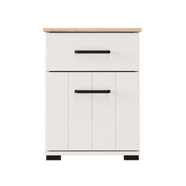 ΚΟΜΟΔΙΝΟ LAMBETH NO1F1V CASHMERE-ARTISAN OAK ΧΡΩΜΑ 41x41x54εκ