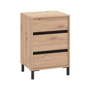 komodino-marron-no3f-artisan-oak-mayro-matt-chroma-48x40x71ek1747077004.jpg ΚΟΜΟΔΙΝΟ MARRON NO3F ARTISAN OAK/ΜΑΥΡΟ ΜΑΤΤ ΧΡΩΜΑ 48x40x71εκ