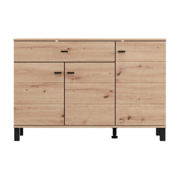 ΚΟΜΟΤΑ-ΜΠΟΥΦΕΣ ALMOND 115 3K1F3V ARTISAN OAK ΧΡΩΜΑ 116x35x78εκ