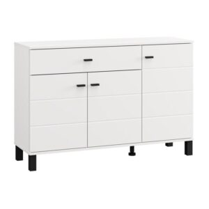 ΚΟΜΟΤΑ-ΜΠΟΥΦΕΣ ALMOND 115 3K1F3V ΛΕΥΚΟ ΧΡΩΜΑ 116x35x78εκ