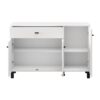 ΚΟΜΟΤΑ-ΜΠΟΥΦΕΣ ALMOND 115 3K1F3V ΛΕΥΚΟ ΧΡΩΜΑ 116x35x78εκ