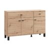 ΚΟΜΟΤΑ-ΜΠΟΥΦΕΣ ALMOND 115 3K2F3V ARTISAN OAK ΧΡΩΜΑ 116x35x78εκ