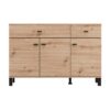 ΚΟΜΟΤΑ-ΜΠΟΥΦΕΣ ALMOND 115 3K2F3V ARTISAN OAK ΧΡΩΜΑ 116x35x78εκ