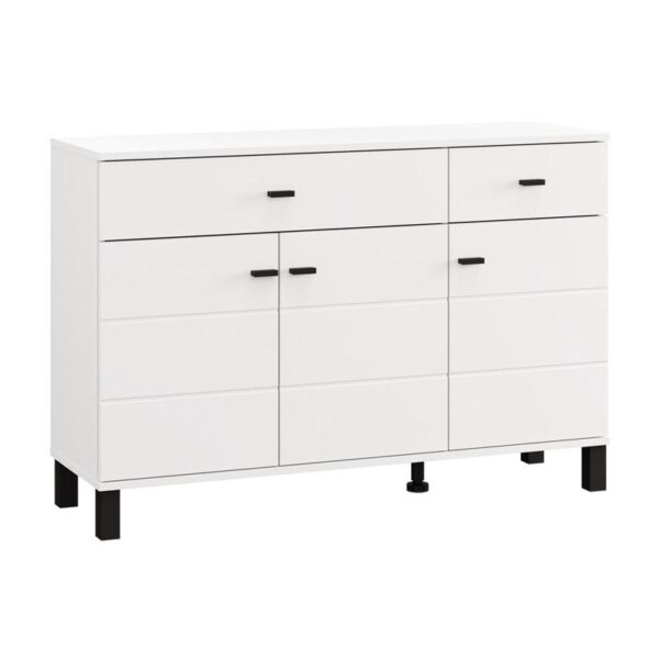 ΚΟΜΟΤΑ-ΜΠΟΥΦΕΣ ALMOND 115 3K2F3V ΛΕΥΚΟ ΧΡΩΜΑ 116x35x78εκ