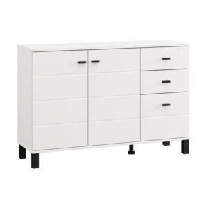 ΚΟΜΟΤΑ-ΜΠΟΥΦΕΣ ALMOND 115 3K3F2V ΛΕΥΚΟ ΧΡΩΜΑ 116x35x78εκ