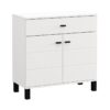 ΚΟΜΟΤΑ-ΜΠΟΥΦΕΣ ALMOND 77 2K1F2V ΛΕΥΚΟ ΧΡΩΜΑ 77x35x78εκ