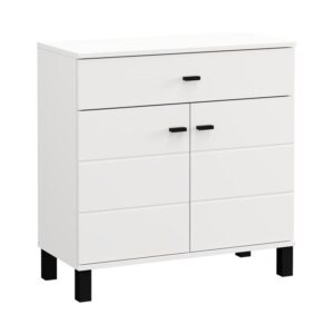ΚΟΜΟΤΑ-ΜΠΟΥΦΕΣ ALMOND 77 2K1F2V ΛΕΥΚΟ ΧΡΩΜΑ 77x35x78εκ