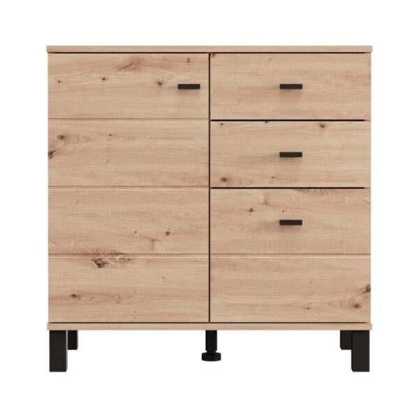 ΚΟΜΟΤΑ-ΜΠΟΥΦΕΣ ALMOND 77 2K3F1V ARTISAN OAK ΧΡΩΜΑ 77x35x78εκ
