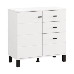 ΚΟΜΟΤΑ-ΜΠΟΥΦΕΣ ALMOND 77 2K3F1V ΛΕΥΚΟ ΧΡΩΜΑ 77x35x78εκ