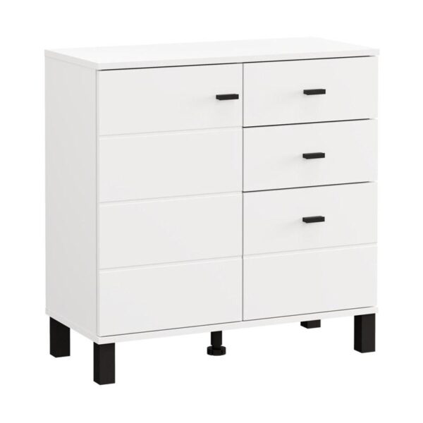 ΚΟΜΟΤΑ-ΜΠΟΥΦΕΣ ALMOND 77 2K3F1V ΛΕΥΚΟ ΧΡΩΜΑ 77x35x78εκ