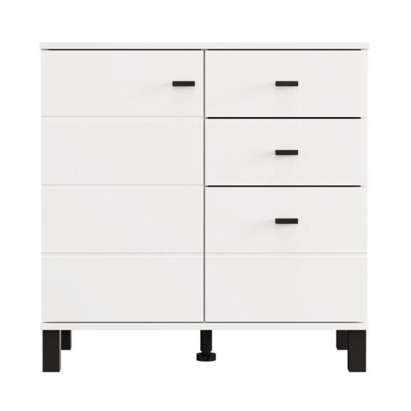 ΚΟΜΟΤΑ-ΜΠΟΥΦΕΣ ALMOND 77 2K3F1V ΛΕΥΚΟ ΧΡΩΜΑ 77x35x78εκ