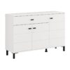 ΚΟΜΟΤΑ-ΜΠΟΥΦΕΣ SALAMIS 115 3K1F3V ΛΕΥΚΟ ΧΡΩΜΑ 116x35x78εκ