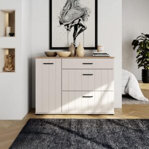 ΚΟΜΟΤΑ-ΣΥΡΤΑΡΙΕΡΑ LAMBETH 117 2K3F1V CASHMERE-ARTISAN OAK ΧΡΩΜΑ 118x41x86εκ