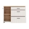ΚΟΜΟΤΑ-ΣΥΡΤΑΡΙΕΡΑ LAMBETH 117 2K3F1V CASHMERE-ARTISAN OAK ΧΡΩΜΑ 118x41x86εκ