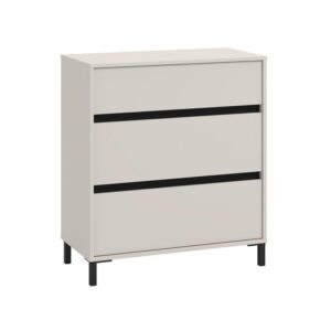 ΚΟΜΟΤΑ-ΣΥΡΤΑΡΙΕΡΑ MARRON 80 3F CASHMERE/ΜΑΥΡΟ ΜΑΤΤ ΧΡΩΜΑ 80x40x90εκ