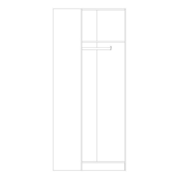 ΝΤΟΥΛΑΠΑ Fylliana Prime 2Κ CASHMERE ΧΡΩΜΑ 80x52x205εκ