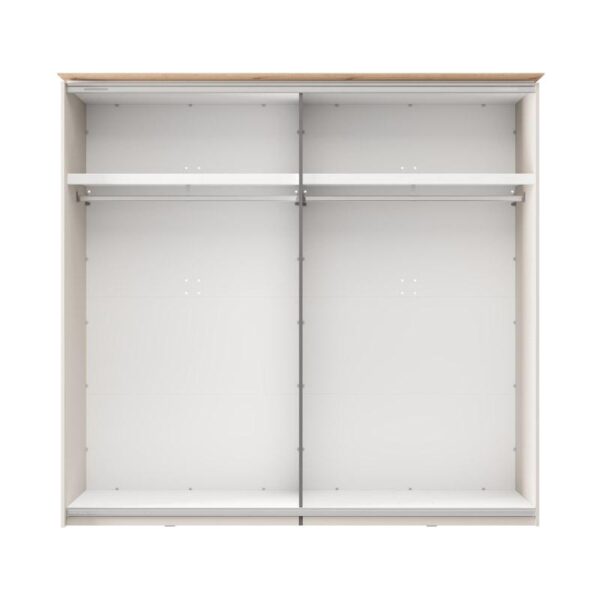 ΝΤΟΥΛΑΠΑ ΜΕ ΚΑΘΡΕΦΤΗ LAMBETH 220 OG h205 CASHMERE-ARTISAN OAK ΧΡΩΜΑ 220x62x205εκ