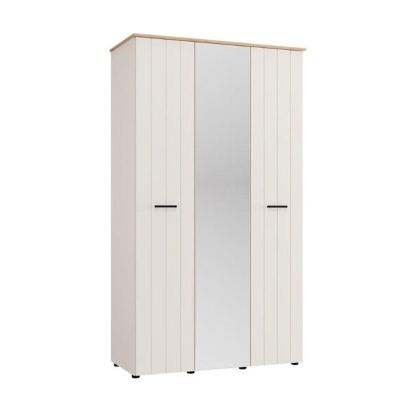 ΝΤΟΥΛΑΠΑ ΜΕ ΚΑΘΡΕΦΤΗ LAMBETH 3K1O h207 CASHMERE-ARTISAN OAK ΧΡΩΜΑ 120x54x208εκ