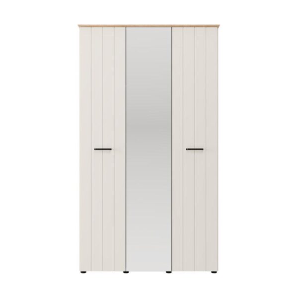 ΝΤΟΥΛΑΠΑ ΜΕ ΚΑΘΡΕΦΤΗ LAMBETH 3K1O h207 CASHMERE-ARTISAN OAK ΧΡΩΜΑ 120x54x208εκ