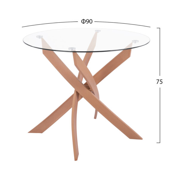 set-trapezarias-5tmch-eschoroy-fb9108851-1.jpg ΣΕΤ ΤΡΑΠΕΖΑΡΙΑΣ 5ΤΜΧ ΕΣ.ΧΩΡΟΥ JAFARU HM10885.12 ΣΤΡΟΓΓΥΛΟ ΤΡΑΠΕΖΙ Φ90 & 4 ΚΑΡΕΚΛΕΣ--ΜΠΕΖ