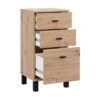ΣΥΡΤΑΡΙΕΡΑ ALMOND 38 3F ARTISAN OAK ΧΡΩΜΑ 39x35x78εκ