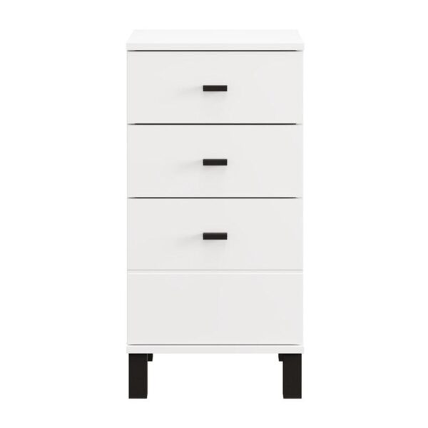 ΣΥΡΤΑΡΙΕΡΑ ALMOND 38 3F ΛΕΥΚΟ ΧΡΩΜΑ 39x35x78εκ