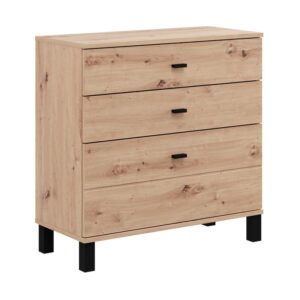 ΣΥΡΤΑΡΙΕΡΑ ALMOND 77 3F ARTISAN OAK ΧΡΩΜΑ 77x35x78εκ